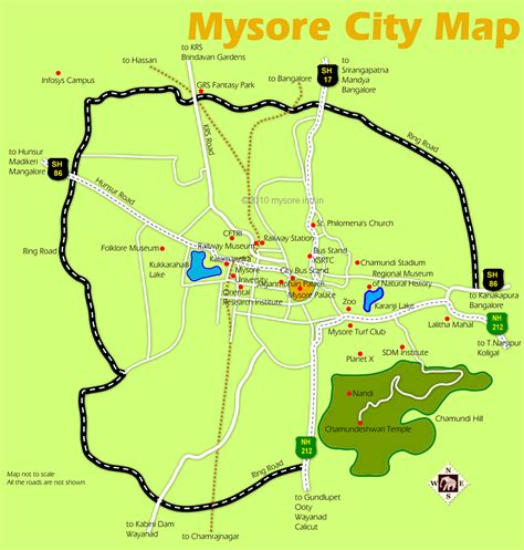 Mysore City Map Pdf - Blythe Starlene