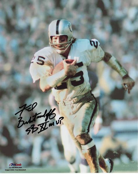 Fred Biletnikoff Autographed Photo - Raider 8x10 with SBXI MVP Inscription | Sports Memorabilia!