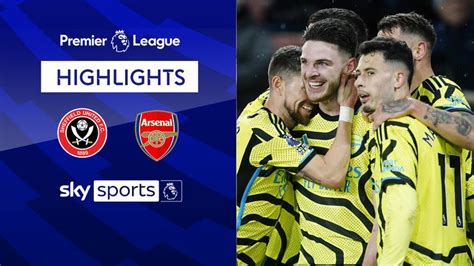 Sheffield United 0-6 Arsenal | Premier League highlights | Video ...