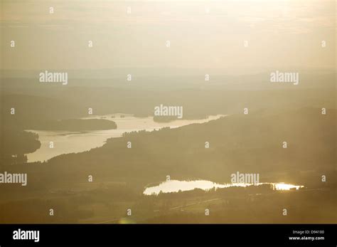 Lakes in woodland scenery, Varmland, Sweden Stock Photo - Alamy