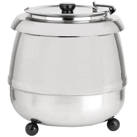 Avantco S30SS 11 Qt. Stainless Steel Soup Kettle Warmer - 110V, 400W