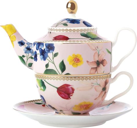 Maxwell & Williams Teas & C's Teapot for One/Tea for One Teapot and Cup ...