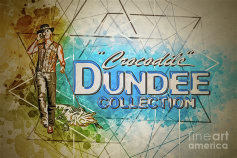 Mo1815 Crocodile Dundee Collection Horizontal Movie Poster Digital Art ...