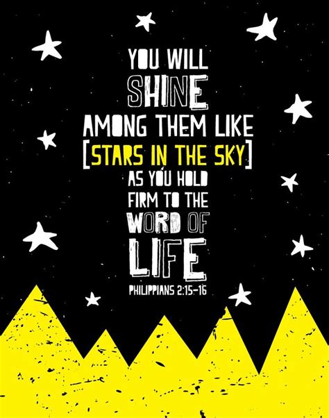 You will shine among them like stars in the sky – Philippians 2:15-16 ...