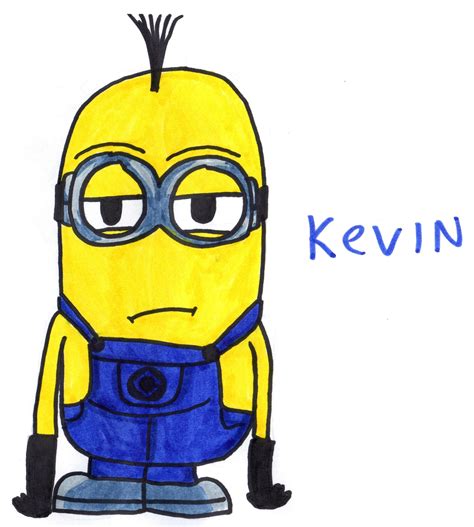 Minion Kevin by YouCanDrawIt on DeviantArt