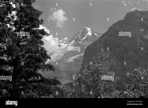 Alpine scene in Switzerland Stock Photo - Alamy