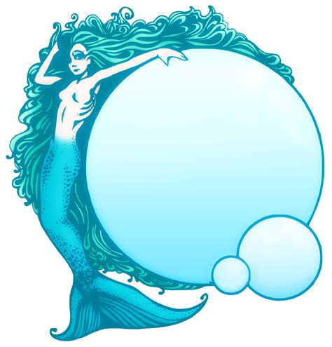 Mermaid Public Domain Clipart - Free Clip Art