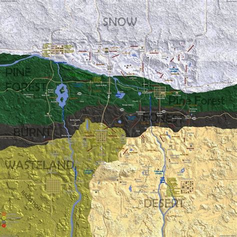 7 Days to Die Kartenführer: Wüsten, Ödland und Kiefernwälder