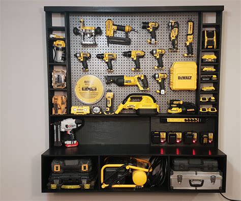 DIY Power Tool Storage W/ Charging Station : 10 Steps (with Pictures ...