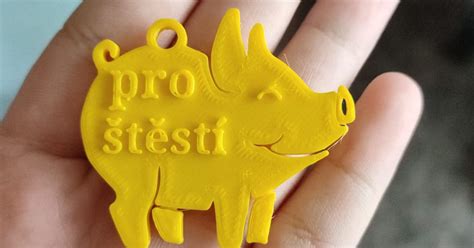 zlaté prasátko pro štěstí by Vojta Skrček | Download free STL model | Printables.com