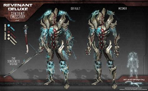 ArtStation - Warframe: Revenant Deluxe - Sentient Emissary, Davis Engel ...