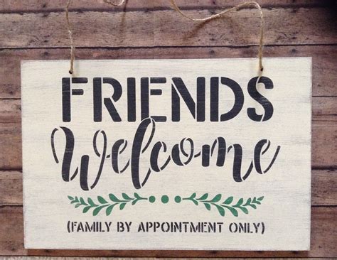 Funny Sign for Home, Door Hanger, Funny Welcome Sign, Farmhouse ...