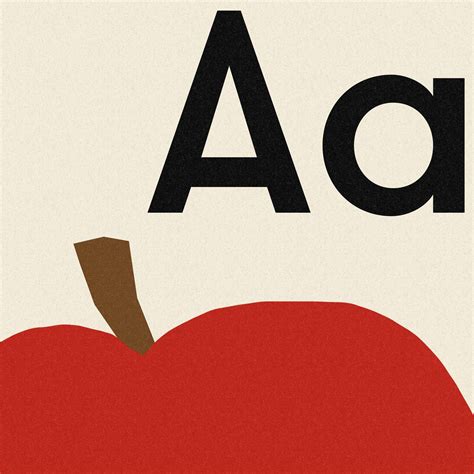 Alphabet - Apple – Made by Folk