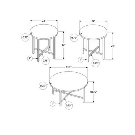 IKEA Listerby Coffee Table Round Dimensions Drawings, 46% OFF