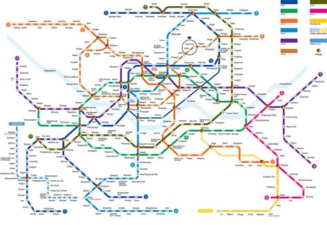 Transportation In Korea ♥︎ | Subway map, Metro map, Train map