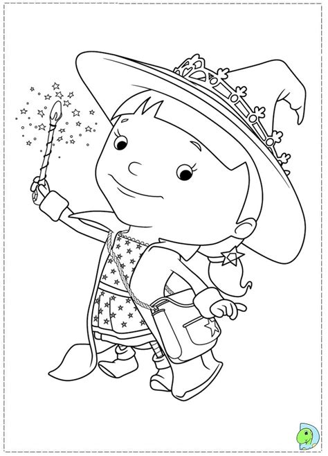 Mike the Knight Coloring page- DinoKids.org