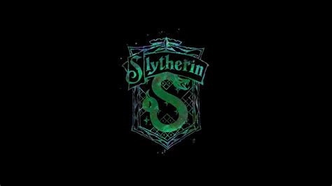 Slytherin Green Logo Black Background HD Slytherin Wallpapers | HD ...