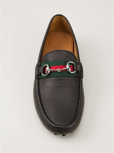 Lyst - Gucci Classic Driving Shoes in Black for Men