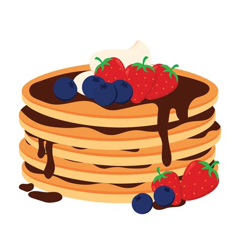 Pancake Animated Cartoon Vector Illustration for Pancake Day 20490613 Vector Art at Vecteezy