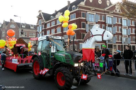 Sinterklaas (Saint Nicholas) is in Amsterdam! | Amsterdamian