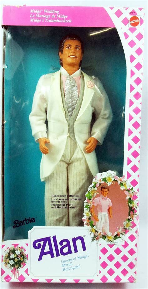 Barbie at Midge Wedding - Alan Groom of Midge - Mattel 1990 (ref.9607)