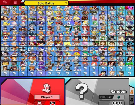 Super Smash Bros Ultimate Fan Roster Version 5.3 by mushroomguy12 on DeviantArt