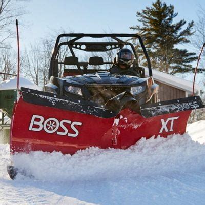 Boss UTV V Plow Power V XT 6ft 6in Snow Plow