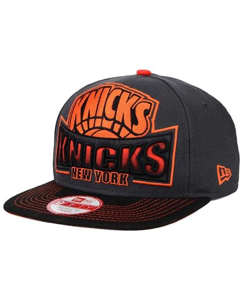 New Era New York Knicks Grader 9FIFTY Snapback Cap - Sports Fan Shop By Lids - Men - Macy's ...