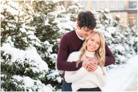 Abby & Ben | Winter Engagement Session | Carmel, IN