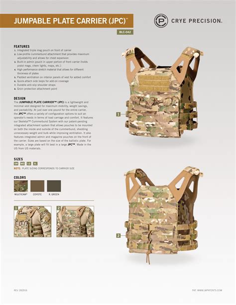 Crye Precision Jumpable Plate Carrier (JPC) – Get Tactical Supply