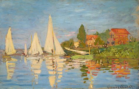 Regatta at Argenteuil, 1872 - Claude Monet - WikiArt.org