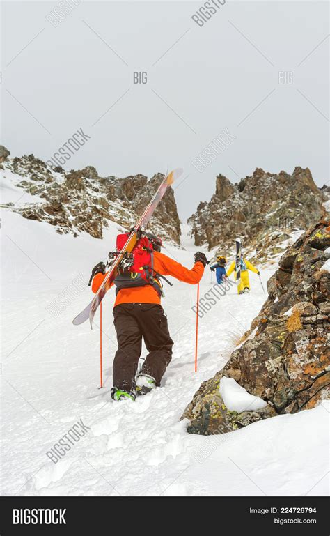 Extreme Skiers Image & Photo (Free Trial) | Bigstock