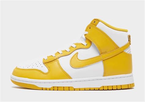 Nike Reveal a Mellow Yellow Dunk High in ‘Dark Sulfur’ - Sneaker Freaker