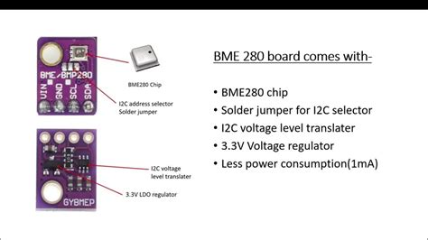 BME280 sensor - YouTube