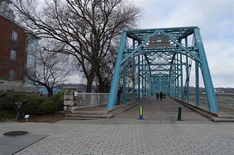 Industrial History: Walnut Street Bridge over Tennessee River in ...