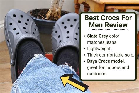 Best Crocs For Men, Two Guys Review (Color, Fit & Style) - Wearably Weird