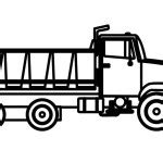 Monochrome Semi Truck Wheeler Side View Vector Illustration Stock Vector Image by ©bonkydesign ...