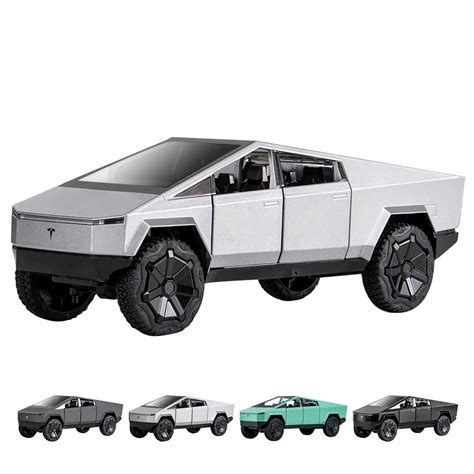 Hot Wheels 1:10 Tesla Cybertruck Radio-Controlled Truck Electric Cyberquad, Custom Controller ...