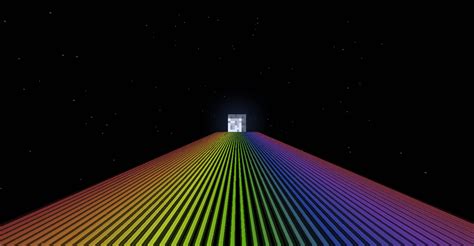 I made a complete spectrum with the new coloured beacons (14w32a) : r/Minecraft