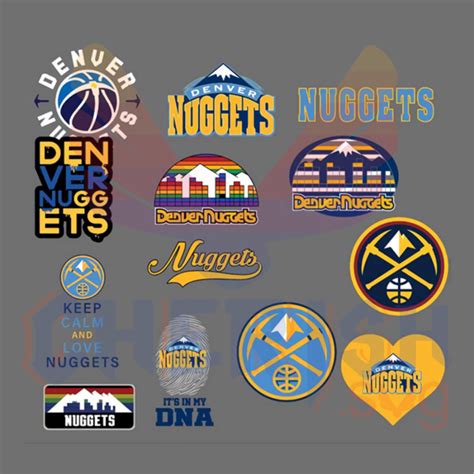 Denver Nuggets Vector Sport Svg, Sport Basketball Team Svg Nba Basketball Teams, Football Team ...