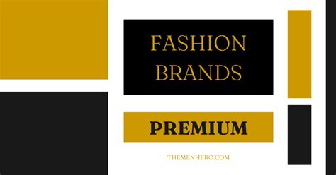 Premium Brands - The Men Hero