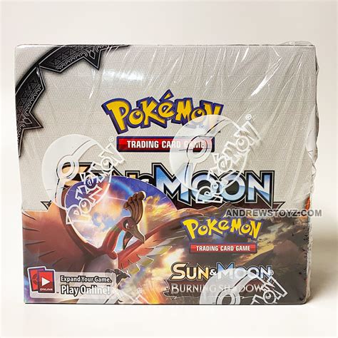 Pokemon Burning Shadows Booster Box of 36 Packs - In Stock