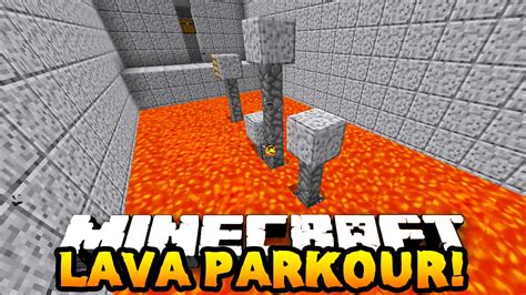 Minecraft LAVA PARKOUR CHALLENGE! - w/PrestonPlayz & The Pack! - YouTube