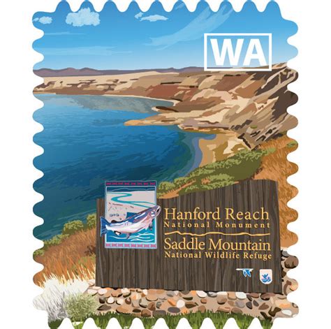 Hanford Reach National Monument Travel Stamp – Travel Stamps