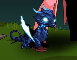 Lightning Dragon Pet - AQW