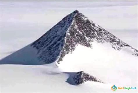 Perferct Antarctic Pyramid – Weird Google Earth