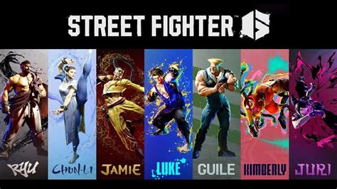 Complete Street Fighter 6 Roster