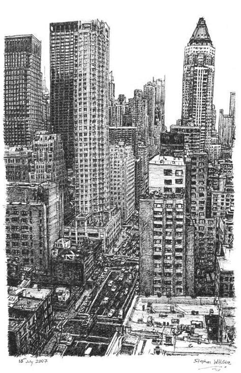 Stephen Wiltshire | Urban sketching, New york drawing, Wiltshire