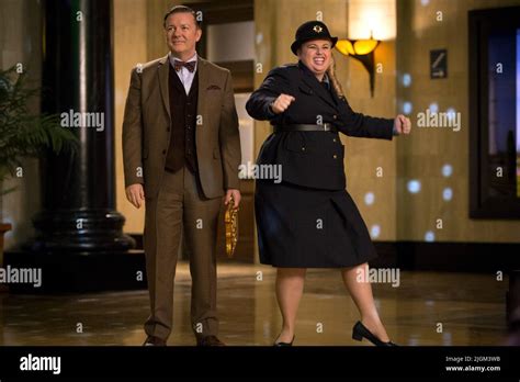 RICKY GERVAIS, REBEL WILSON, NIGHT AT THE MUSEUM: SECRET OF THE TOMB, 2014 Stock Photo - Alamy