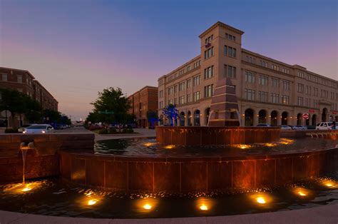 Nightfall in Frisco Square (Frisco, Texas) | Best places to move, Best ...